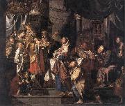 VERHAGHEN, Pieter Jozef The Presentation in the Temple a er oil on canvas